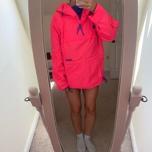 Columbia Neon Hooded Anorak Windbreaker